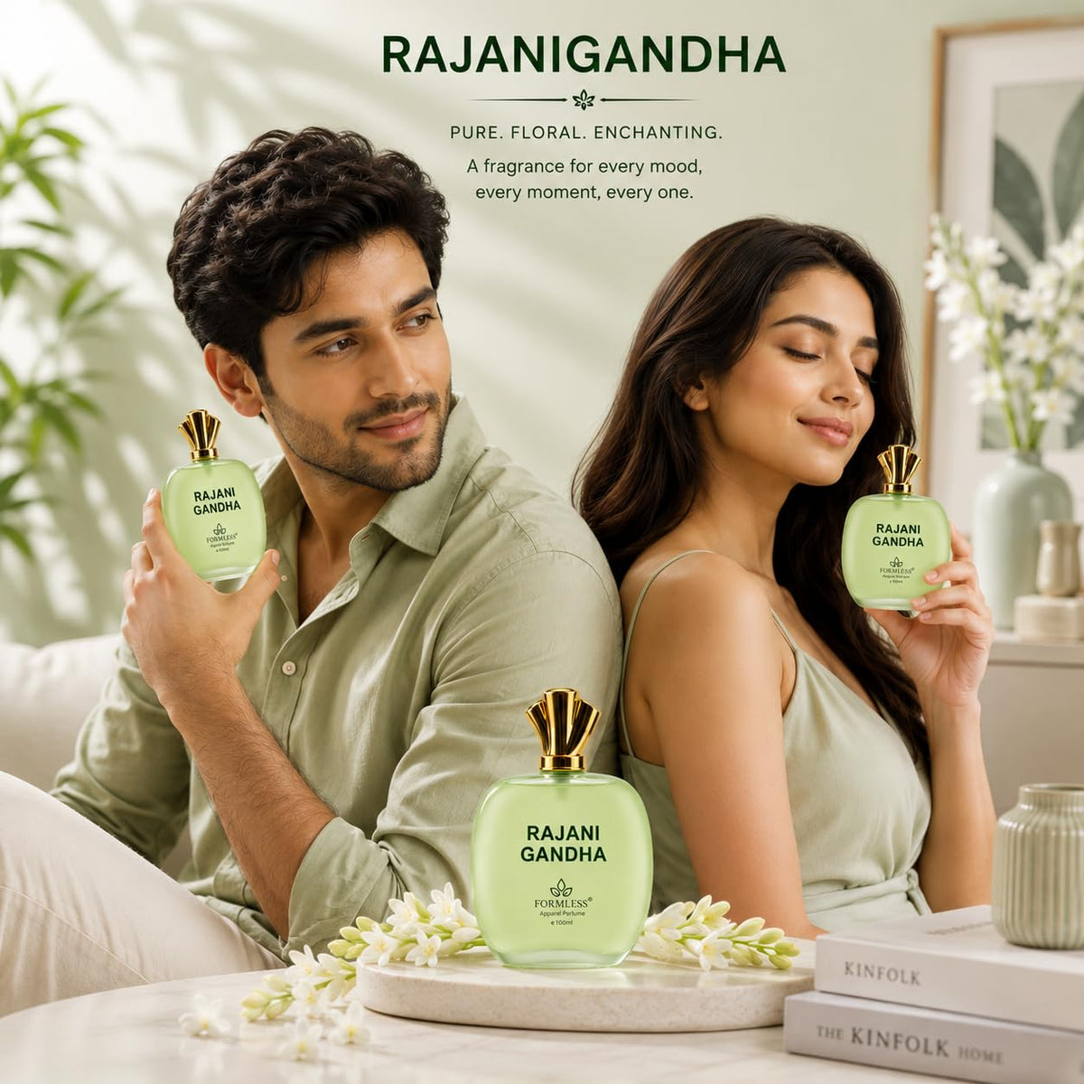 Formless Rajanigandha 100ml Perfume for Men & Women