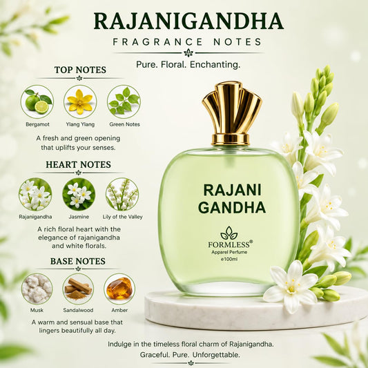Formless Rajanigandha 100ml Perfume for Men & Women
