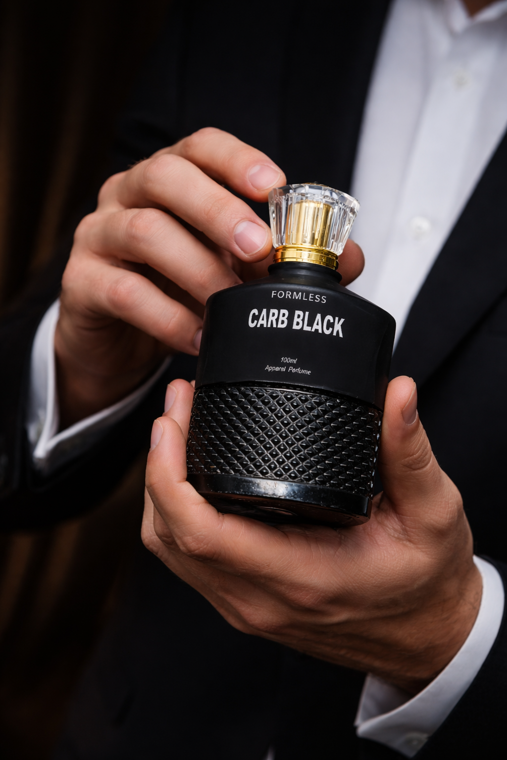 Formless Carb Black Fragrance 100ML Perfume for Men | Long-Lasting Multi-Fragrance | Floral, Fruity & Sweet Scents | Premium Perfume for Everyday & Special Occasions