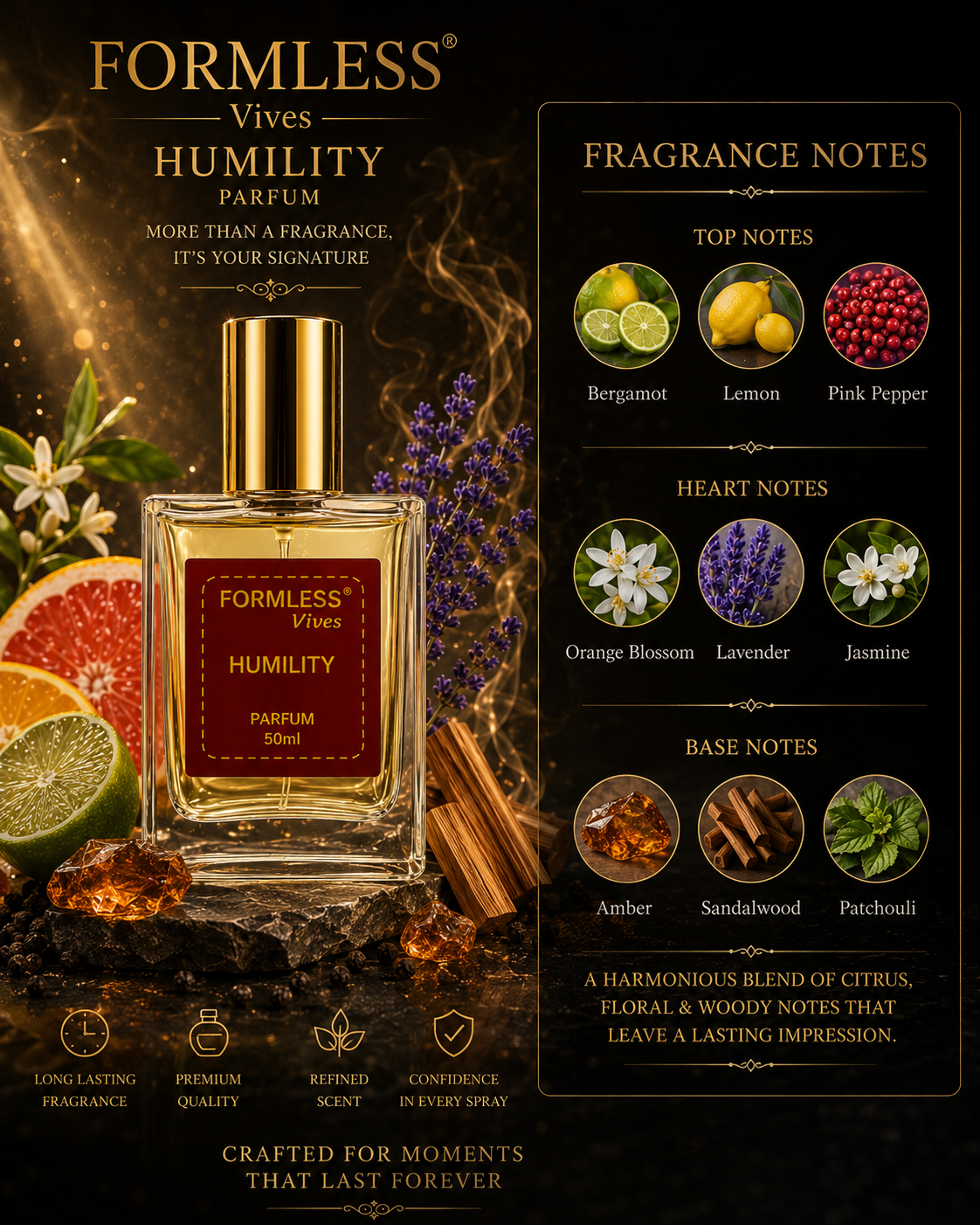 Humility purfume- 50ML