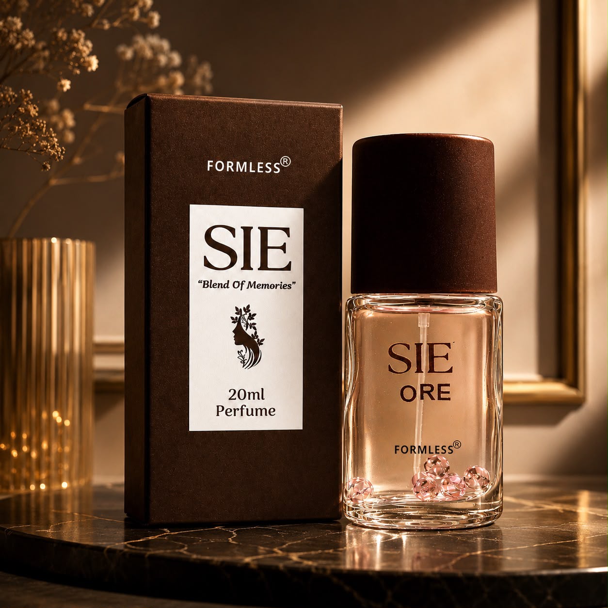 Formless SIE Ore 20ml Premium Women Perfume | Floral Fruity Musky | 12H+ Long Lasting